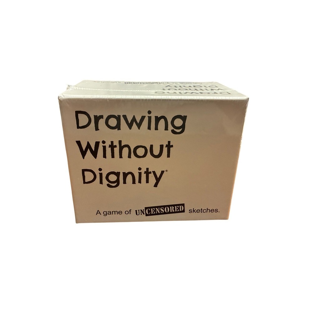 Drawing Without Dignity Adult Party Game Uncensored Sketches TPT0101 New Sealed